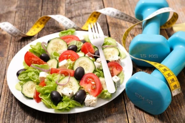 Example of good diet and exercise Romsey