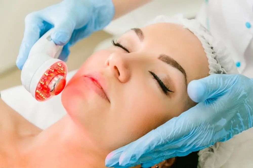 woman having non-surgical Morph8 treatment Romsey