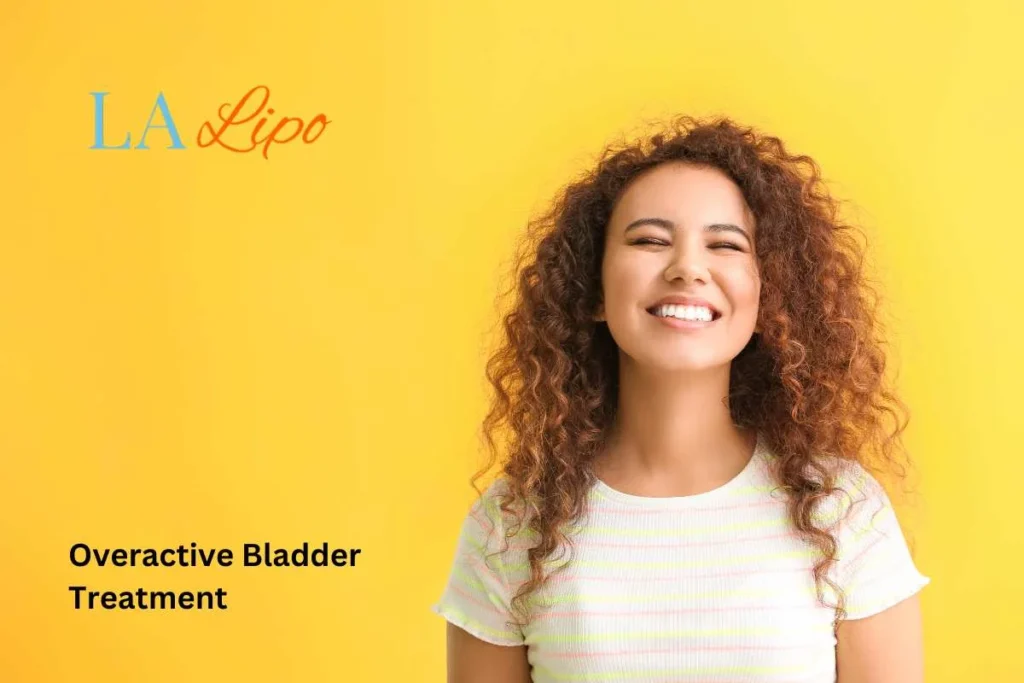 woman smiling about overactive bladder treatment Romsey solutions