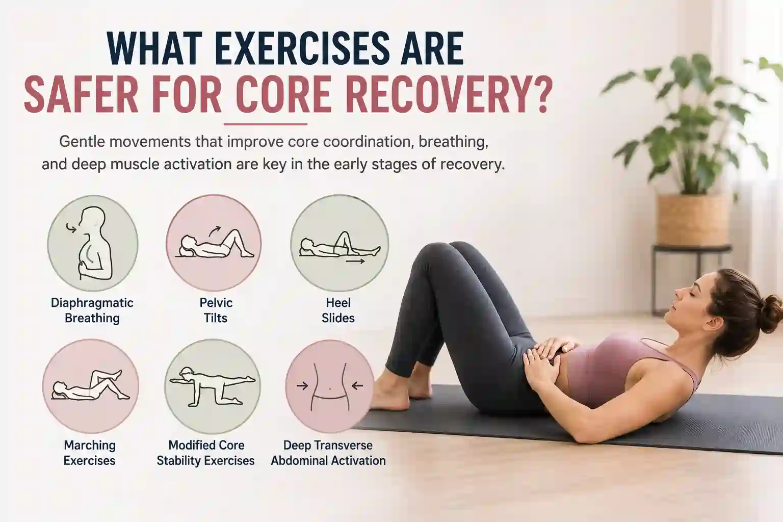 What Exercises Are Safer for Core Recovery Romsey